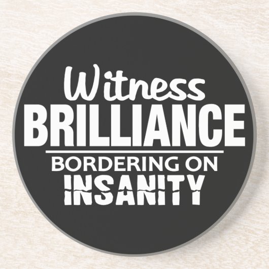 BRILLIANCE VS RSANITY Custom Untersetzer (Vorne)