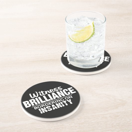 BRILLIANCE VS RSANITY Custom Untersetzer (Seite)