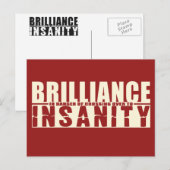 BRILLIANCE VS Zollpostkarte Postkarte (Vorne/Hinten)