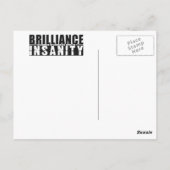 BRILLIANCE VS Zollpostkarte Postkarte (Rückseite)