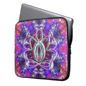 Brilliance Zen Lotus Laptopschutzhülle (Vorderseite Links)