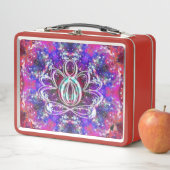 Brilliance Zen Lotus Metall Brotdose (Beispiel)