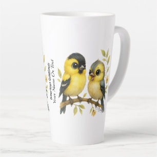 Brilliant American Goldfinch Milchtasse