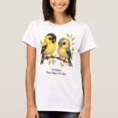 Brilliant American Goldfinch T-Shirt (Vorderseite)