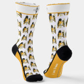 Brilliant Baltimore Oriole Bird Socken (Gewinkelt)
