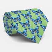 Brilliant Blau Krawatte (Gerollt)