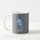 Brilliant Blue Jay Kaffeetasse (Links)