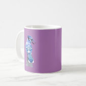 Brilliant Blue Jay Kaffeetasse (Vorderseite Links)