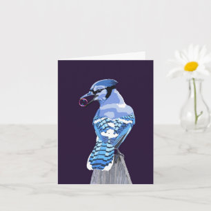 Brilliant Blue Jay Karte