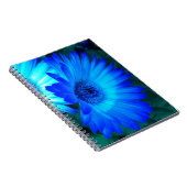 Brilliant Blue News Notebook Notizblock (Rechte Seite)