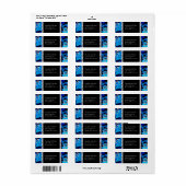 Brilliant Blue Rose & Diamond Wirbel Hochzeit (Vorne)