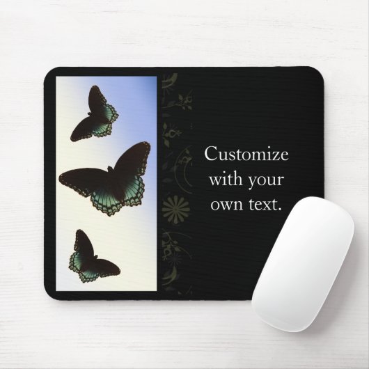 Brilliant Butterfets Mousepad (Mit Mouse)