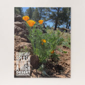 Brilliant California Poppies Nah-Up Fotograf Puzzle (Vertikal)
