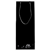 Brilliant Diamonds Luxury New Year 2023 Geschenktüte Für Weinflaschen (Rückseite)