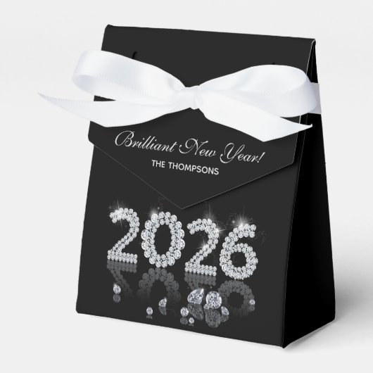 Brilliant Diamonds Luxury New Year 2026 Geschenkschachtel (Vorderseite)