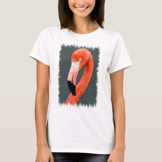 Brilliant Flamingo Long Sleeve T - Shirt (Vorderseite)