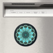 Brilliant Fraktal mandala Magnet (In Situ (Geschirrspüler))