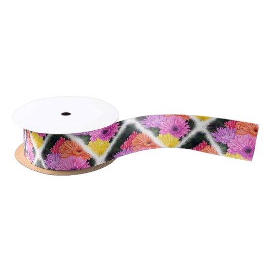 BRILLIANT GERBER BLUME RIBBON SATINBAND (Spule)