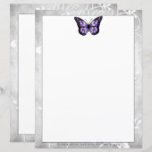 Brilliant Lila Butterfly Stationierung (Vorne/Hinten)