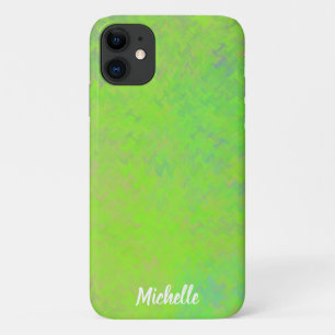 Brilliant Lime Green Marble Art Case-Mate iPhone Hülle