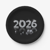 Brilliant Luxury Diamonds New Year 2026 Pappteller (Vorderseite)