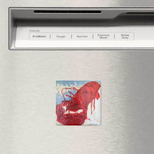 Brilliant Maine Lobster Magnet (In Situ (Geschirrspüler))
