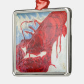 Brilliant Maine Lobster Ornament Aus Metall (Links)