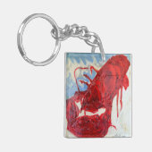 Brilliant Maine Lobster Schlüsselanhänger (Vorderseite links)