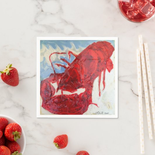 Brilliant Maine Lobster Serviette (Beispiel)