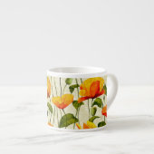 Brilliant Poppies Espressotasse (Vorderseite Rechts)