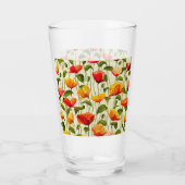 Brilliant Poppies Glas (Rückseite)