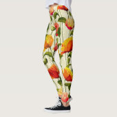 Brilliant Poppies Leggings (Links)