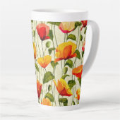 Brilliant Poppies Milchtasse (Rechte Ecke)