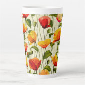 Brilliant Poppies Milchtasse (Vorderseite)