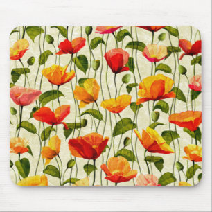 Brilliant Poppies Mousepad