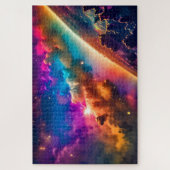 Brilliant Rainbow Himmlisch Cloudy Universell Sky Puzzle (Vertikal)