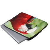 Brilliant Red Laptopschutzhülle (Vorne Knopf)