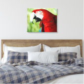 Brilliant Red Leinwanddruck (Insitu (Schlafzimmer))