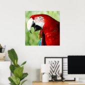 Brilliant Red Poster (Heimbüro)