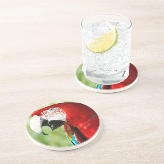 Brilliant Red Untersetzer (Seite)