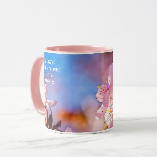 Brilliant Sakura-Blüten Tasse (Vorderseite Links)