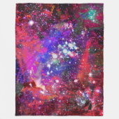 Brilliant Star Field Fleece Blanket (Vorderseite)