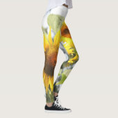 Brilliant Sunflower Leggings (Rechts)