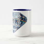 Brilliante 60 Jahre - Diamantene Hochzeit          Tasse (Zentrum)