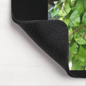 Brilliante Blaue Trichterwinden Mousepad (Ecke)