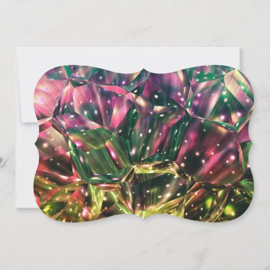 Brilliante Feuerwerke Hochzeit Speichern Sie die D Einladung (Rückseite)