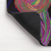 Brilliantly Colored African Floral Mousepad (Ecke)