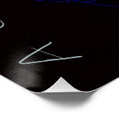 Brilliantly Colored African Floral Poster Print (Ecke)