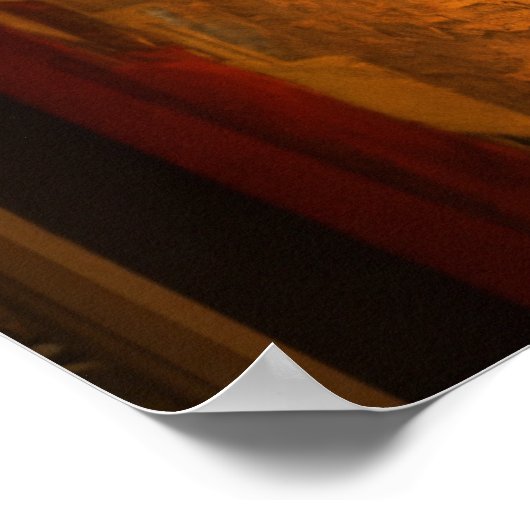 "Brillianz geflochten: 3D-Wall Art Poster (Ecke)