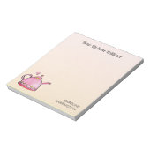 Brillianz Niedlicher Tee-Lover aufreißen Notizblock (Rotiert)